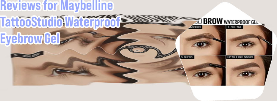 Black brown maybelline tattoo brow