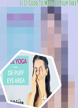 Face massage to reduce puffiness