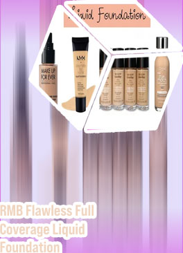 Full coverage liquid foundation